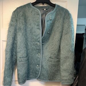 Dunedin Fuzzy Teal Jacket 18